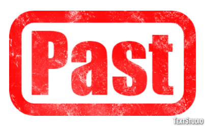 Past Text Effect