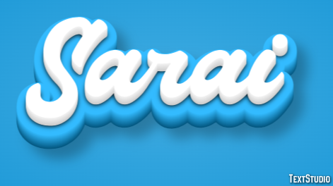 Sarai Text Effect