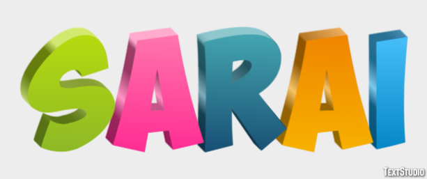 Sarai Text Effect