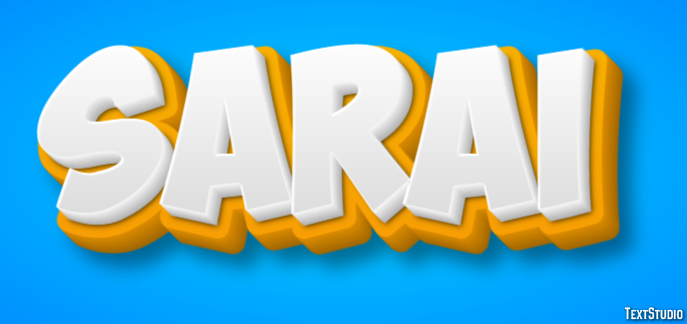 Sarai Text Effect