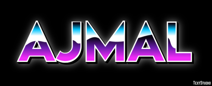 Ajmal テキスト効果
