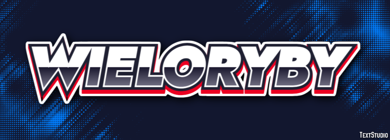 Wieloryby Effetto testo
