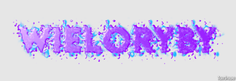 Wieloryby Effetto testo