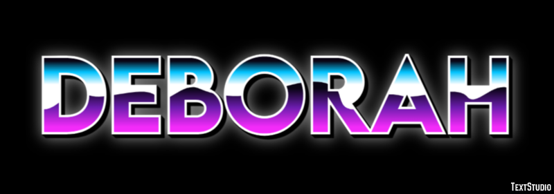 Deborah Text Effect