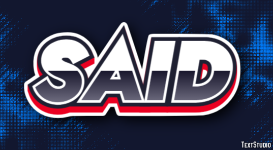 Said Text Effect