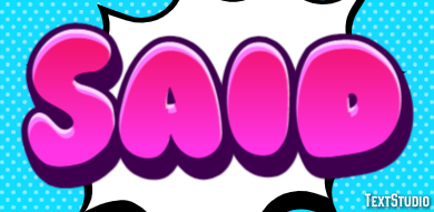 Said Text Effect