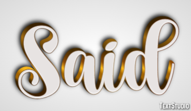 Said Text Effect