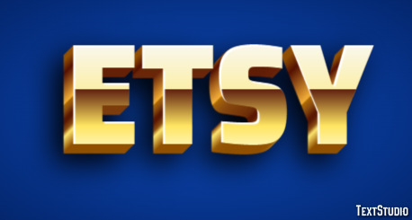 Etsy Tekst effect