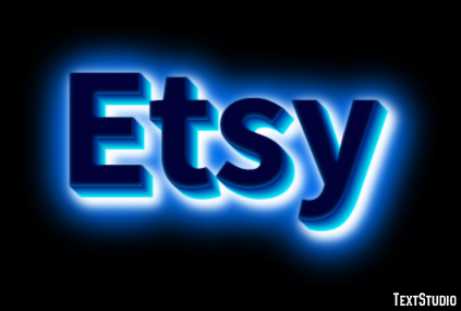 Etsy Tekst effect