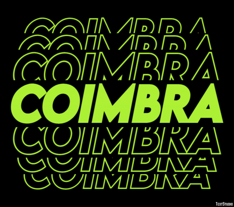Coimbra Efekt tekstowy