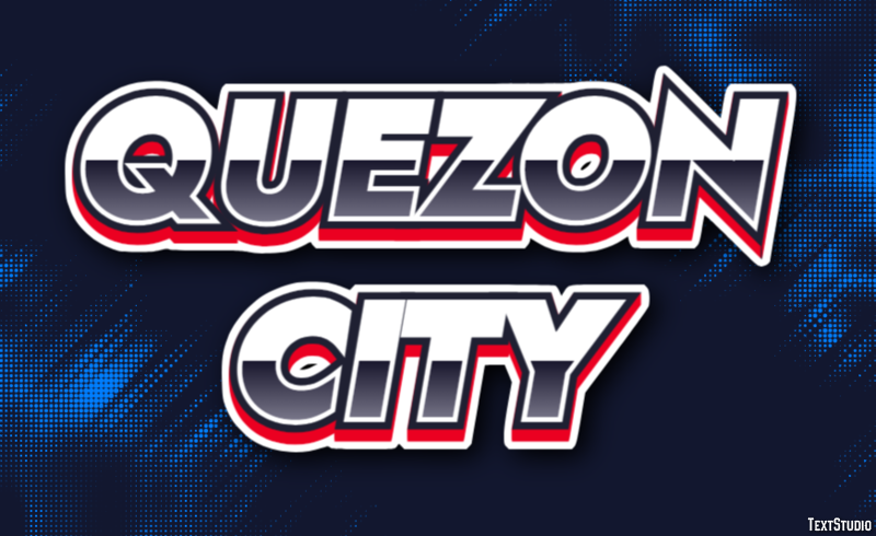 Quezon City Efekt tekstowy