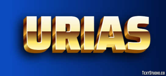 Urias Efecto de texto