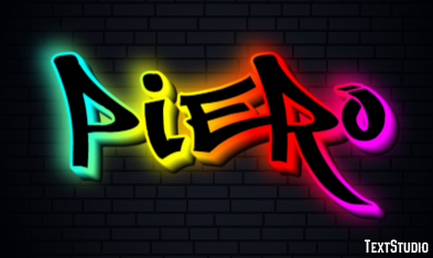 Piero Texteffekt