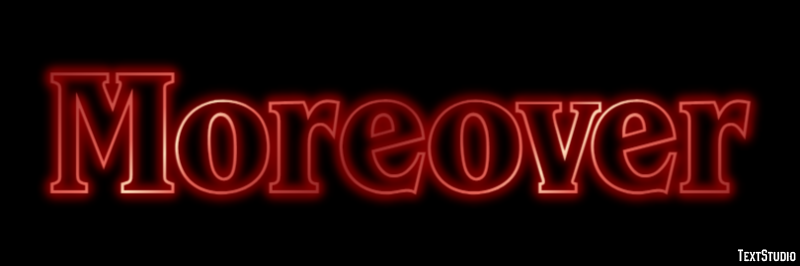 Moreover Text Effect