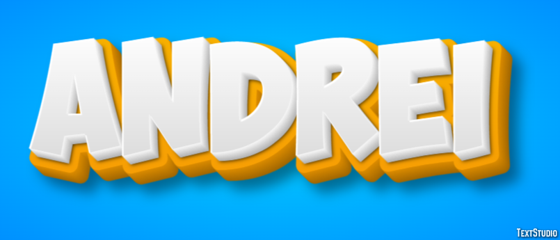 Andrei Text Effect