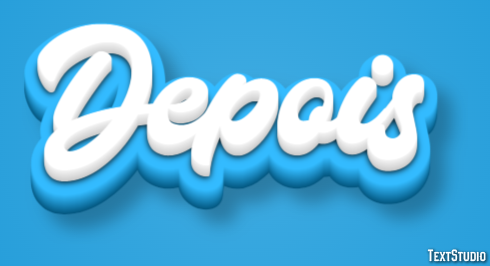 Depois Texteffekt