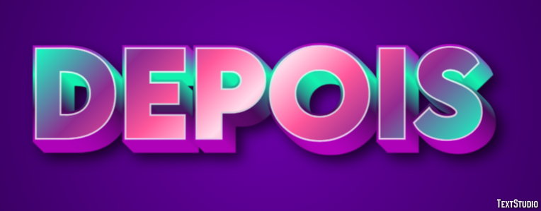 Depois Texteffekt
