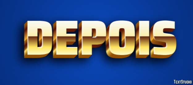 Depois Texteffekt