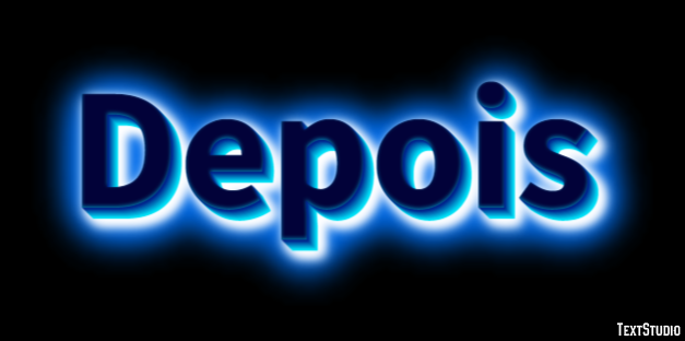 Depois Texteffekt