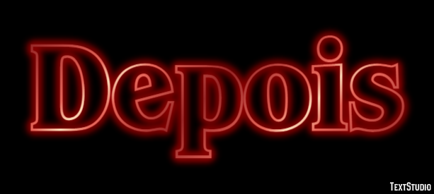 Depois Texteffekt