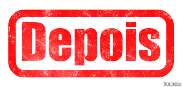 Depois Texteffekt