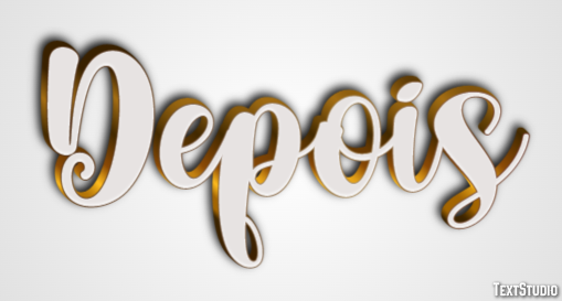 Depois Texteffekt