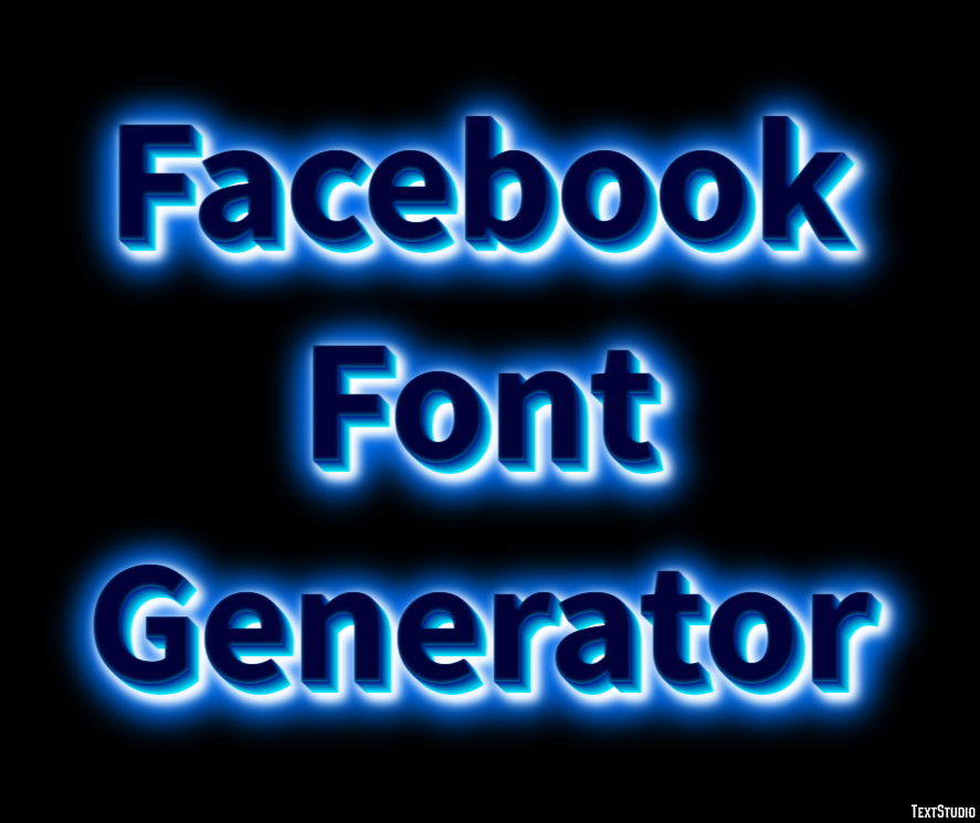Facebook Font Generator テキスト効果