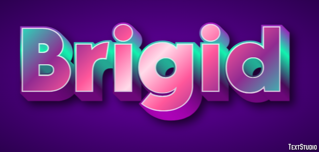 Brigid Text Effect