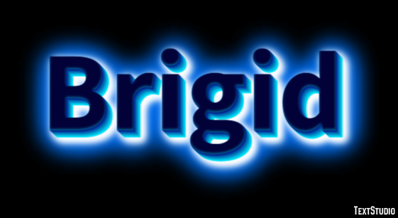 Brigid Text Effect