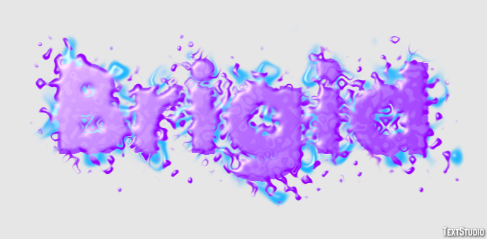 Brigid Text effect