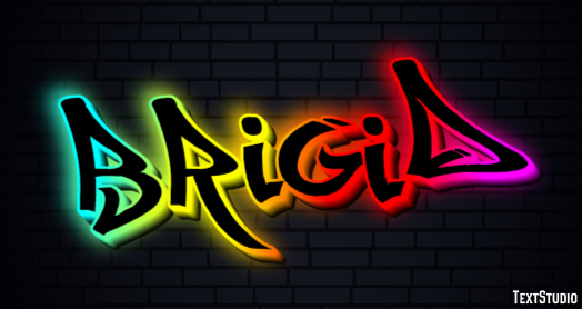Brigid Text Effect