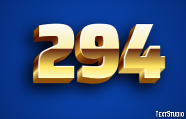 294 Text Effect