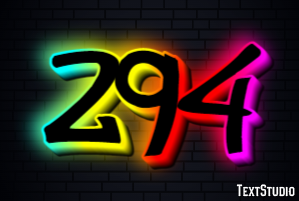 294 Text Effect