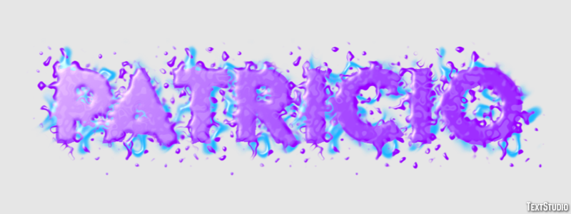 Patricio Tekst effect