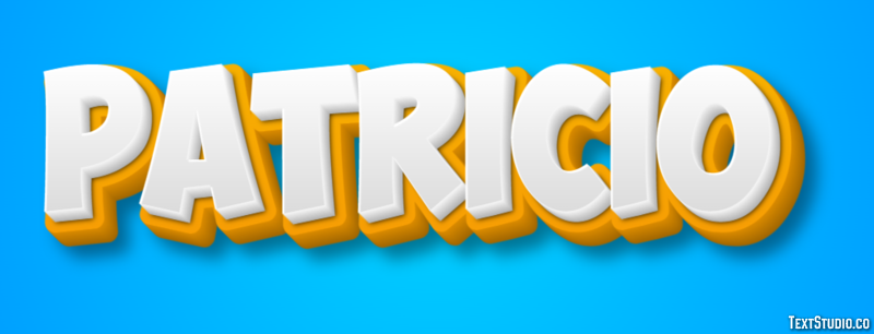 Patricio Effetto testo
