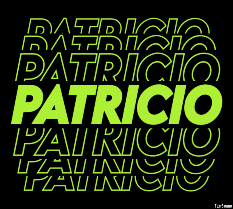 Patricio Texteffekt