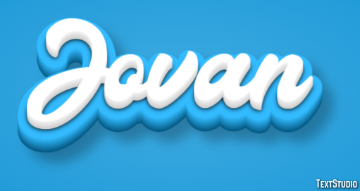 Jovan Text Effect