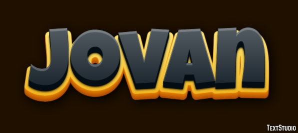 Jovan Effetto testo