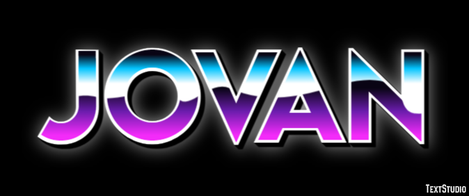Jovan Text Effect