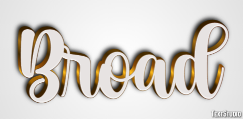 Broad Efecto de Texto