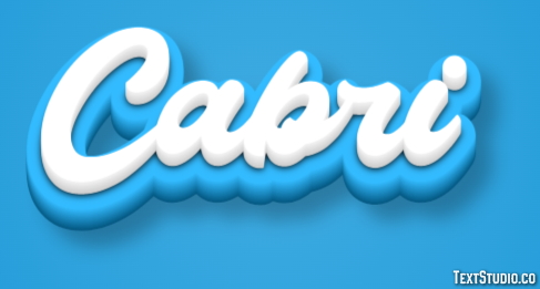 Cabri Effet de Texte