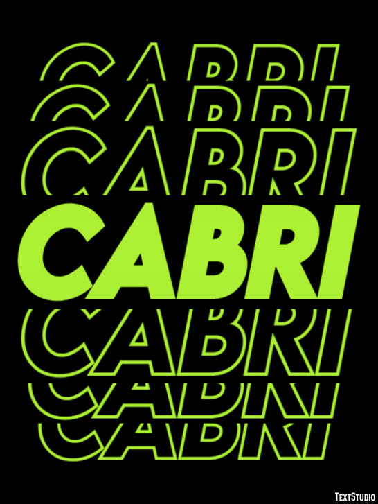 Cabri Effet de Texte