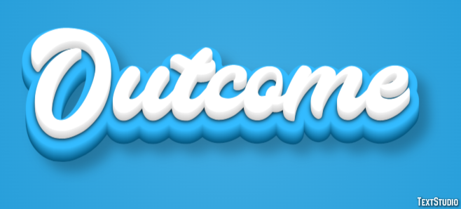Outcome Text Effect