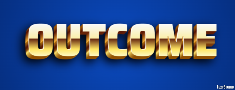 Outcome Text Effect