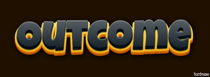 Outcome Text Effect