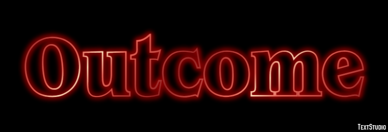 Outcome Text Effect