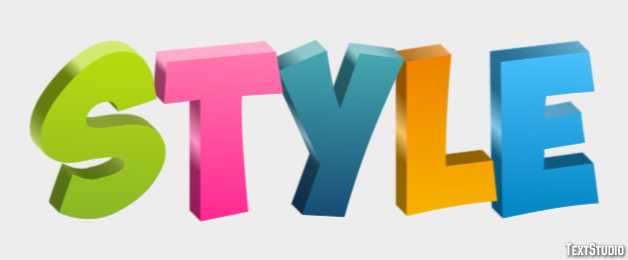 Style Efecto de Texto
