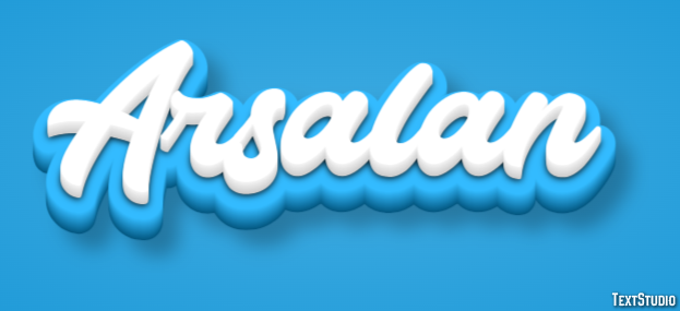 Arsalan Text Effect