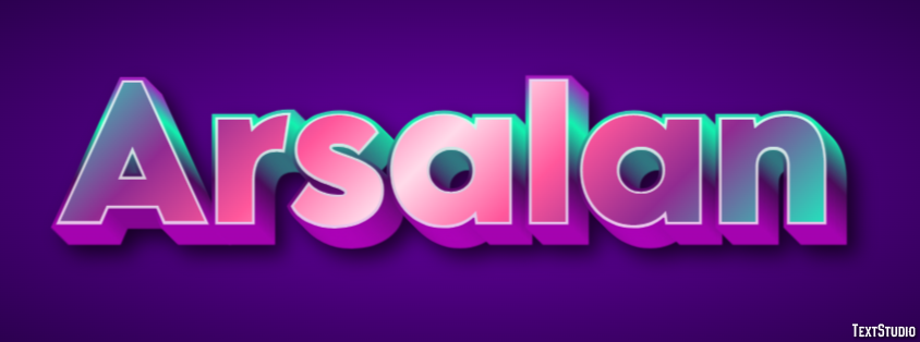 Arsalan Text Effect