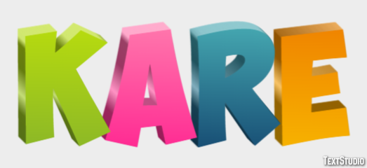 Kare テキスト効果